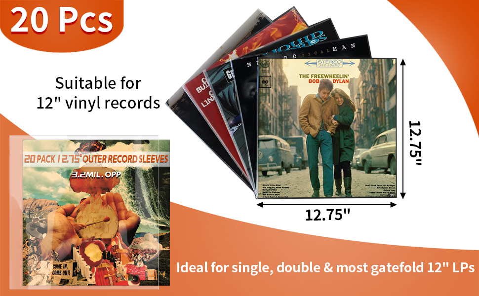 vinyl outer sleeves
