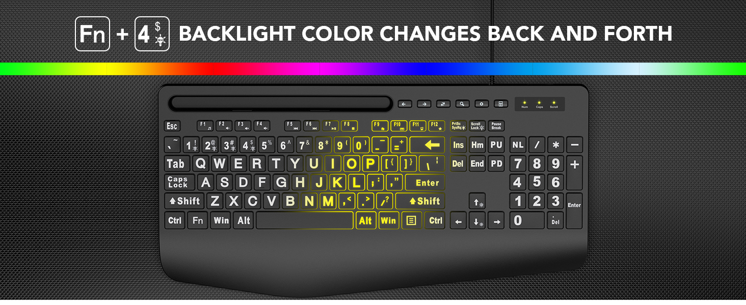 wired keyboard for pc