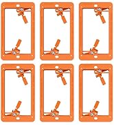 Low Voltage Mounting Bracket 1 Gang for Ethernet Wall Plate, Low Voltage Box for Telephone Cord, ...