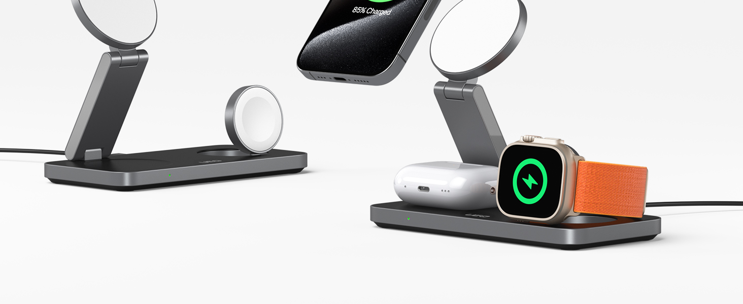 3 in 1 magnetic wireless charger