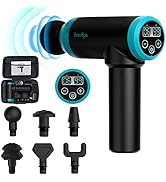 Muscle Massage Gun for Athletes - Handheld Percussion Massage Gun, Deep Tissue massagers for neck...