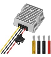 Klnuoxj DC 24V to 12V 30A 360W Step Down Converter Regulator Waterproof Buck Power Supply Reducer...