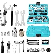 DURATECH Bike Tool Kit, Complete Bicycle Tool Kit with Storage Box, Bike Repair Tool Kit for Moun...