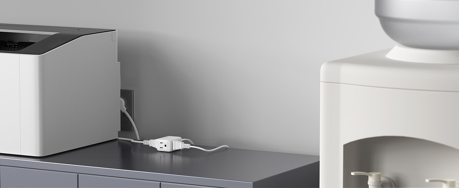 Short Flat Extension Cord