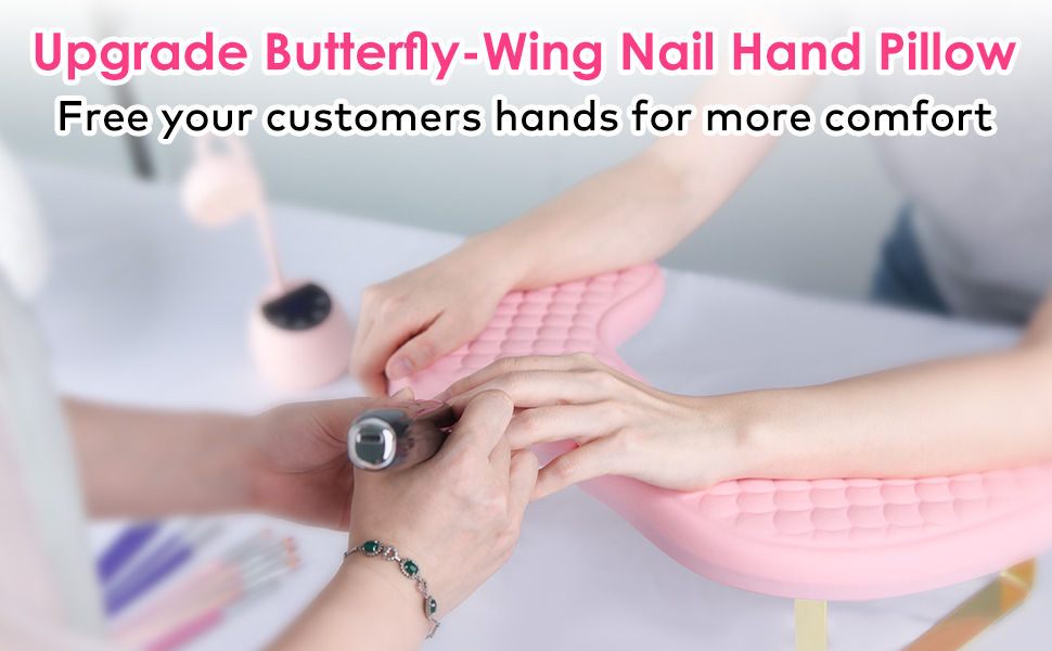 nail arm rest hand nail pillow