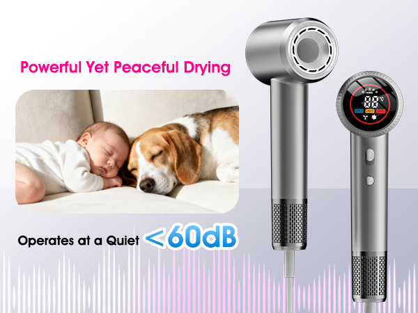 Low Noise Hair Dryer