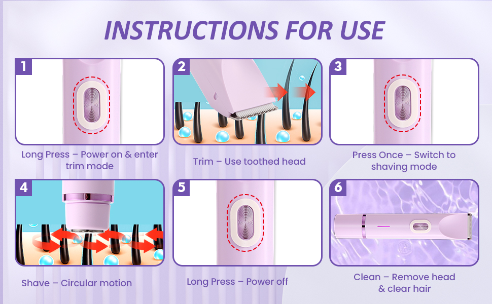 Bikini trimmer