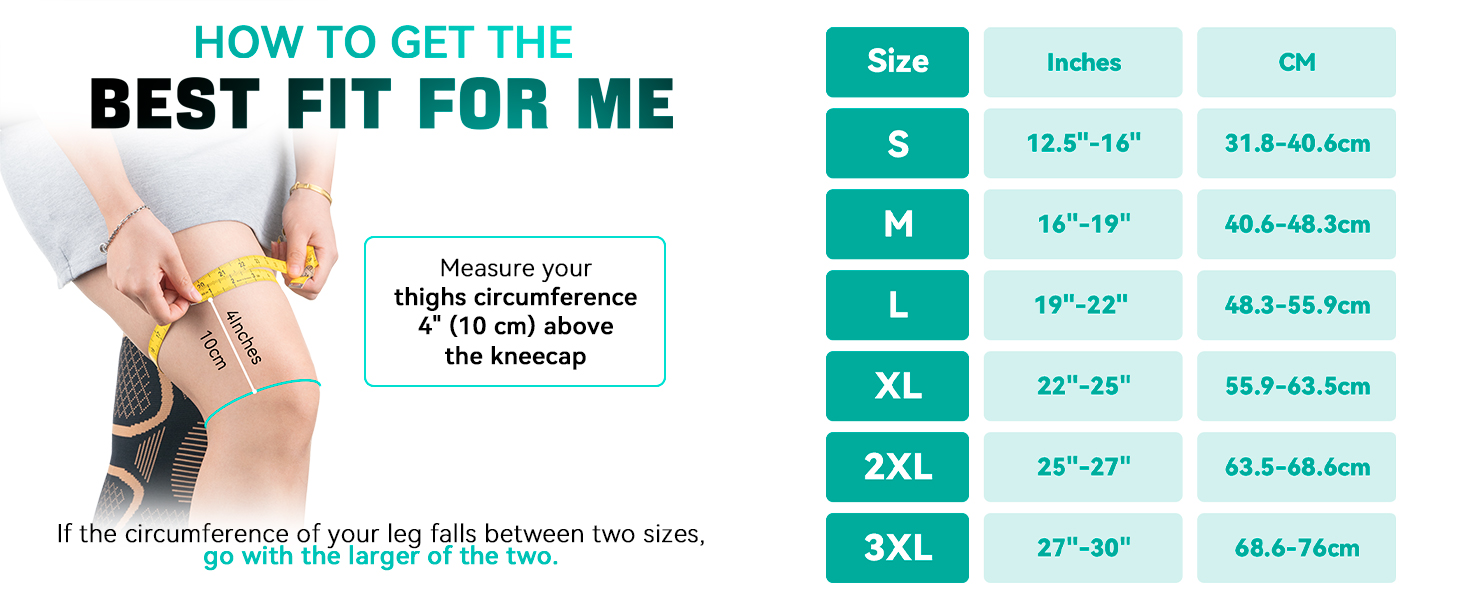 Copper Knee Brace for Women Men Knee Compression Sleeve for Knee Pain copper fit knee sleeve