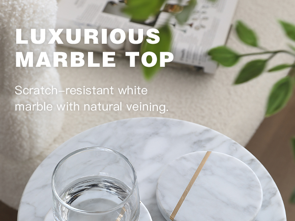 drink table white