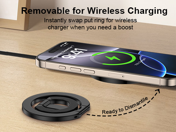 magnetic ring holder for iphone