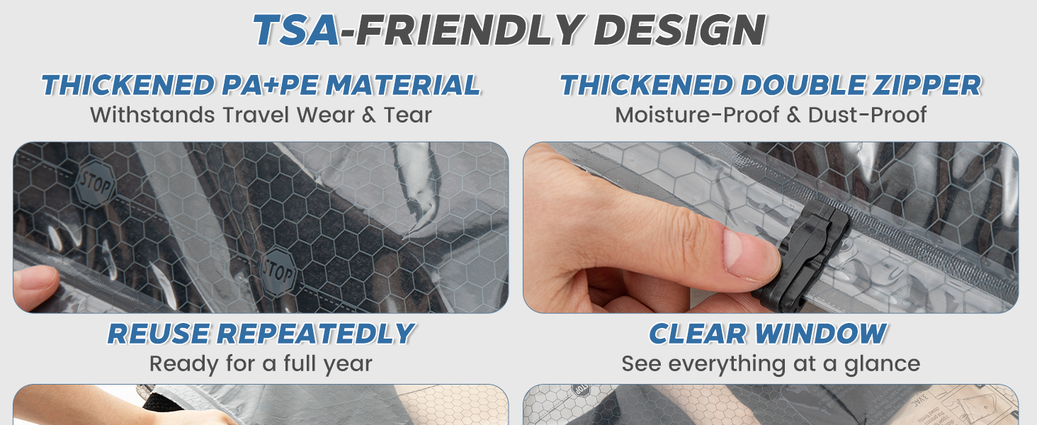 Compression bags for travel