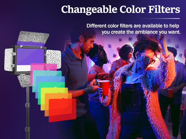 Changeable Color Filters