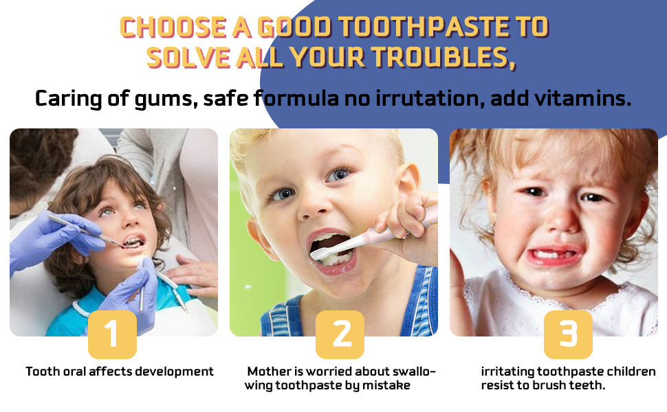 kids toothpaste