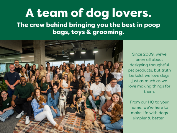 A team of dog lovers