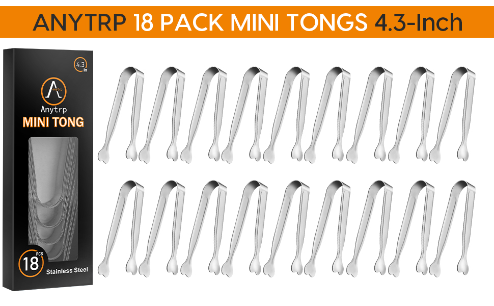 mini serving tongs