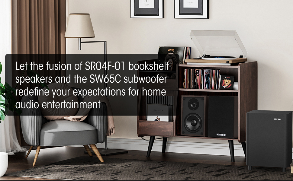SR04F-01-bookshelf speakers