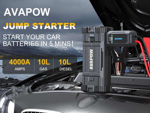 AVAPOW JUMP STARTER
