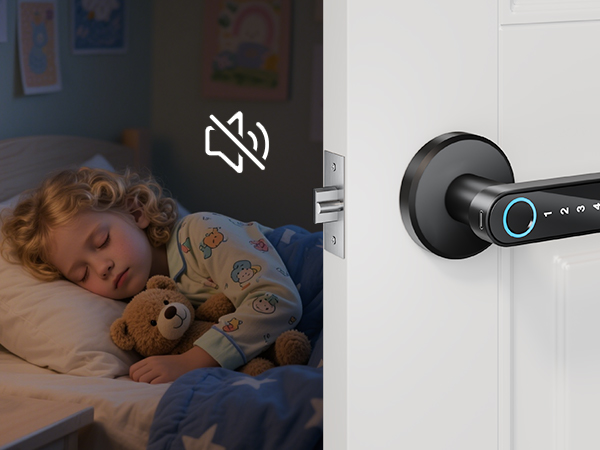 fingerprint doorknob