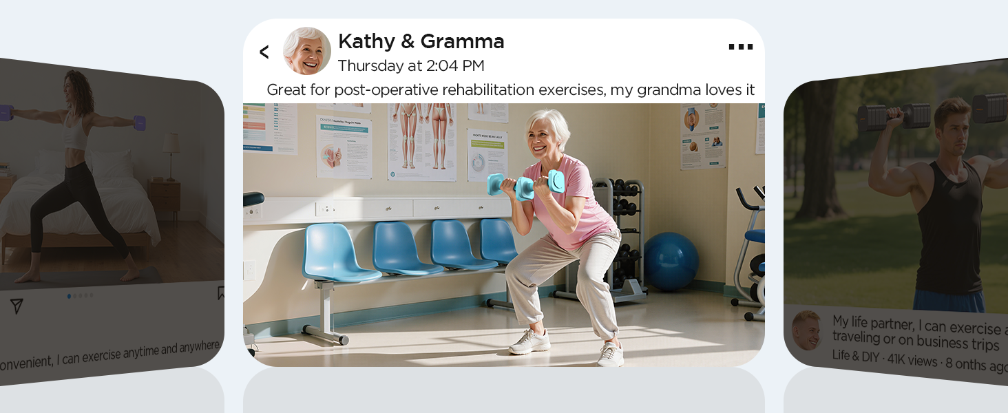 adjustable dumbell set