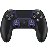 Wireless Game Controller for PlayStation 4 Bluetooth Replacement Gamepad for PS4 Slim/Pro &amp; Windo...