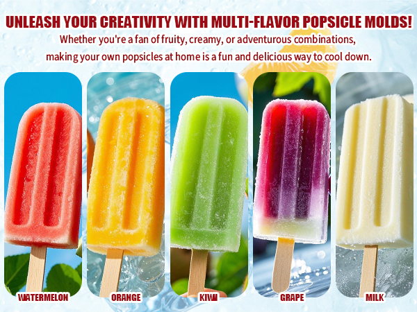 popsicles molds