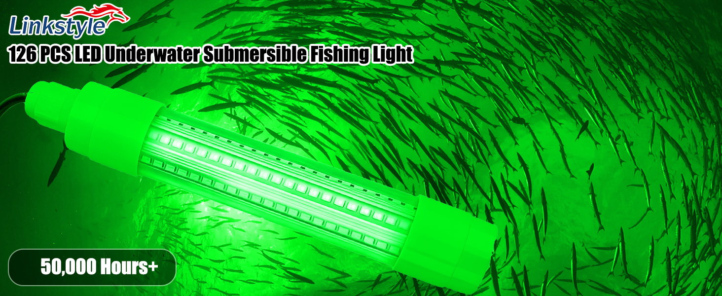 Green underwater fish attractant Led Light