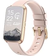 Fitness Tracker, Smart Watch for Women Men with 24/7 Heart Rate/Blood Pressure/Blood Oxygen Monit...