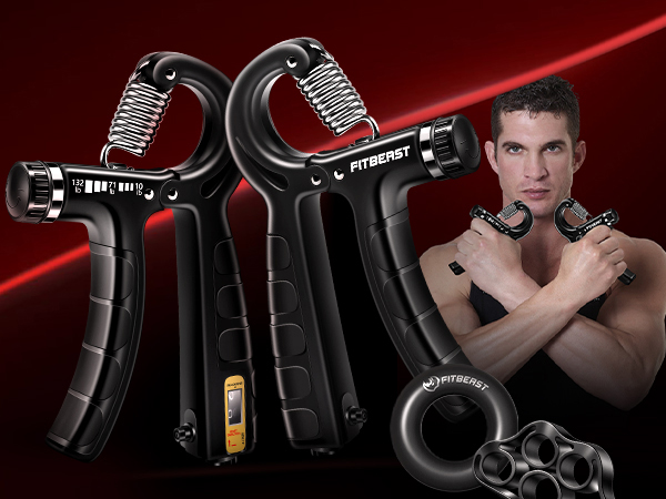 Hand Grip Strengthener Workout Kit