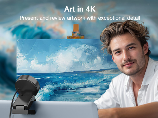 EMEET C950 webcam for pc 4K for Art