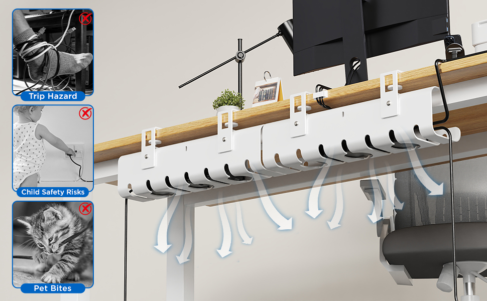 under desk cable management