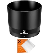 K&amp;F CONCEPT Lens Hood Replace of ET-74B Hood Compatible with Canon RF 100-400mm f/5.6-8 is USM, E...