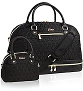 Scothen Travel Duffle Bag,Weekender Bag for Women with Toiletry Bag,Carry on Overnight Bag with L...