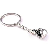 Rosojodg Silver Boxing Glove Style Keychain Zinc Alloy Key Holder, Mini Boxing Glove Keychain Box...