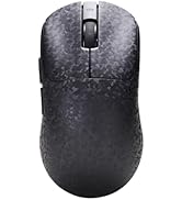Ajazz AJ199 Wireless Gaming Mouse, Carbon Fiber Shell, Tri-Mode 2.4G/Bluetooth/USB-C, 58g Ultra-L...