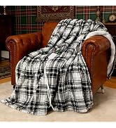 PTQ Electric Heated Blanket 50"x60",Fast Heated Throw with 8 Hours Auto Off/8 Heats Levels,Soft G...