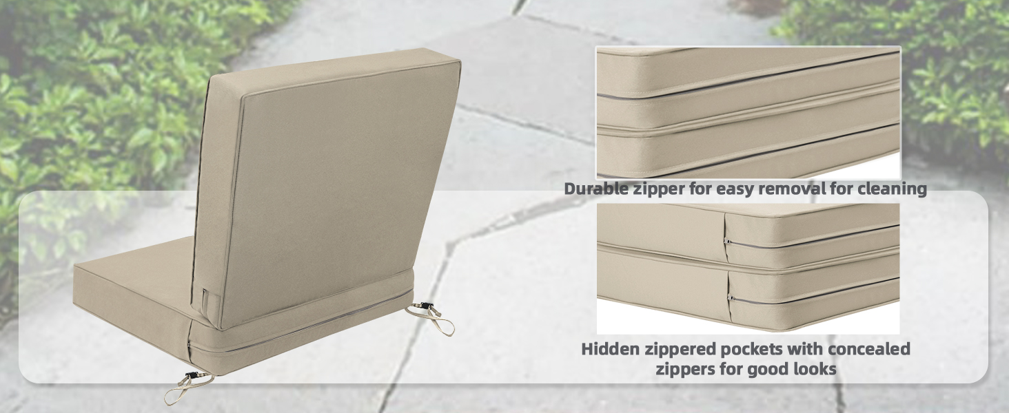 outdoor deep seat cushion