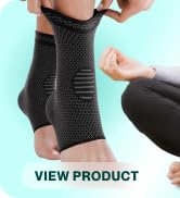 Modvel Foot &amp; Ankle Brace Socks for Sprained Ankle Compression Sleeve - Plantar Fasciitis Relief ...