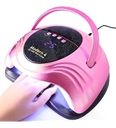 Limegirl UV Nail Lamp - Pearlescent Version, Professional Nail Dryer with 4 Timer, Powerful Dual ...