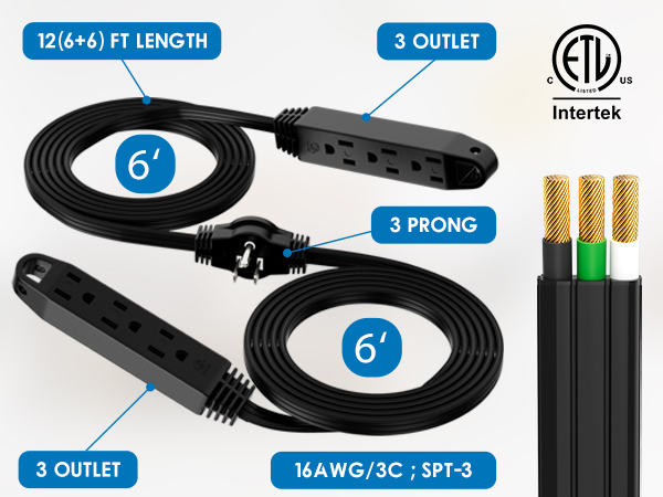indoor extension cords