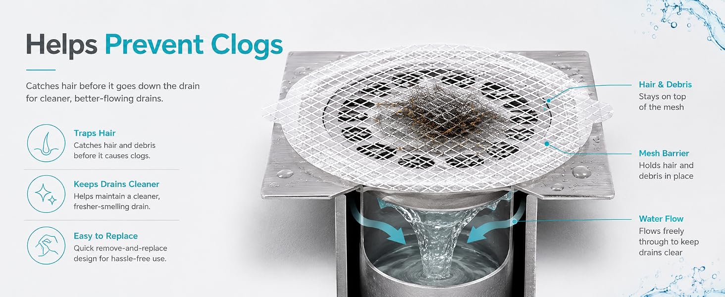 Disposable Drain Hair Catcher