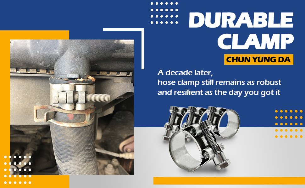 durable automotive hose clamp