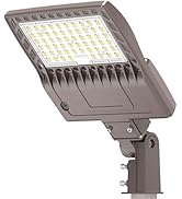 BBESTLED 480 Volt Commercial Parking lot LED Lights 240W 33600LM 5000K IP65 DLC Listed, 450V LED ...