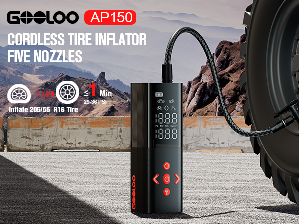 tire inflator portable air compressor