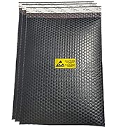 Daarcin 10pcs 11.8x15.7in/30x40cm Large AntiStatic Bubble Bags, Static Shielding Bag for Motherbo...