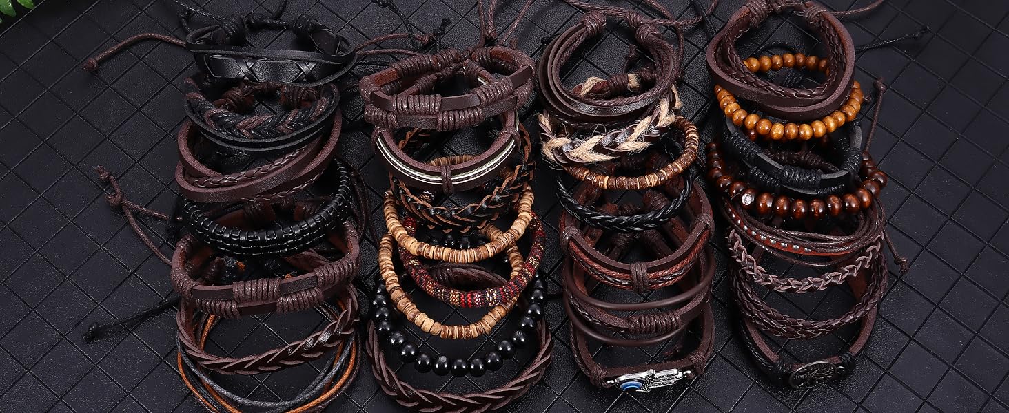 Leather Bracelets