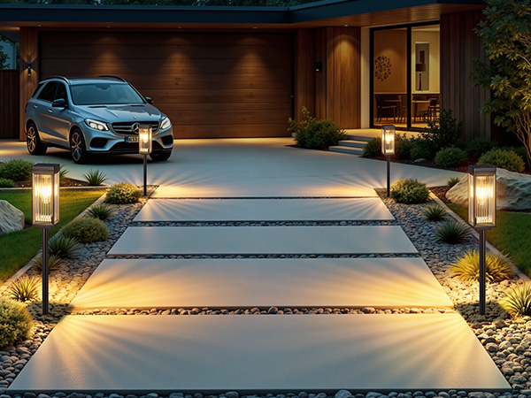 solar driverway lights
