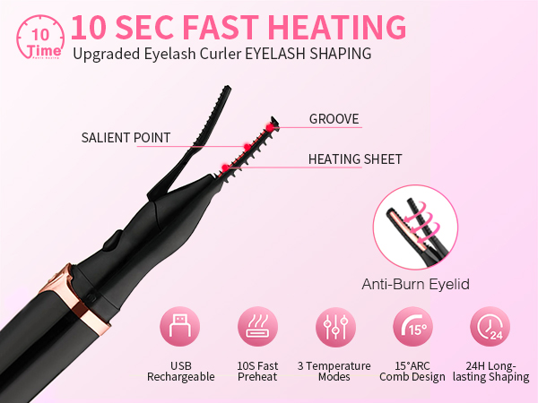 heated eyelash curler