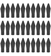 NCONCO 30pcs Rubber Soft Arrowhead Safety Arrows Tips for Outdoor Shooting Practice Entertainment