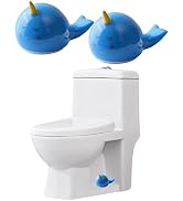 WANSHUNLMI Toilet Floor Bolt Caps, Ceramic Toilet Bolt Covers, Cute Bathroom Decor, Fun Animals T...