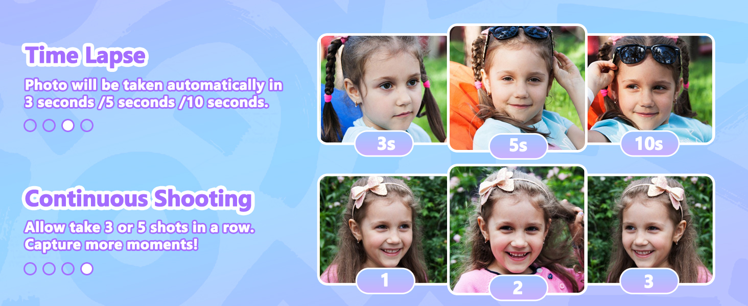 kids camera instant print